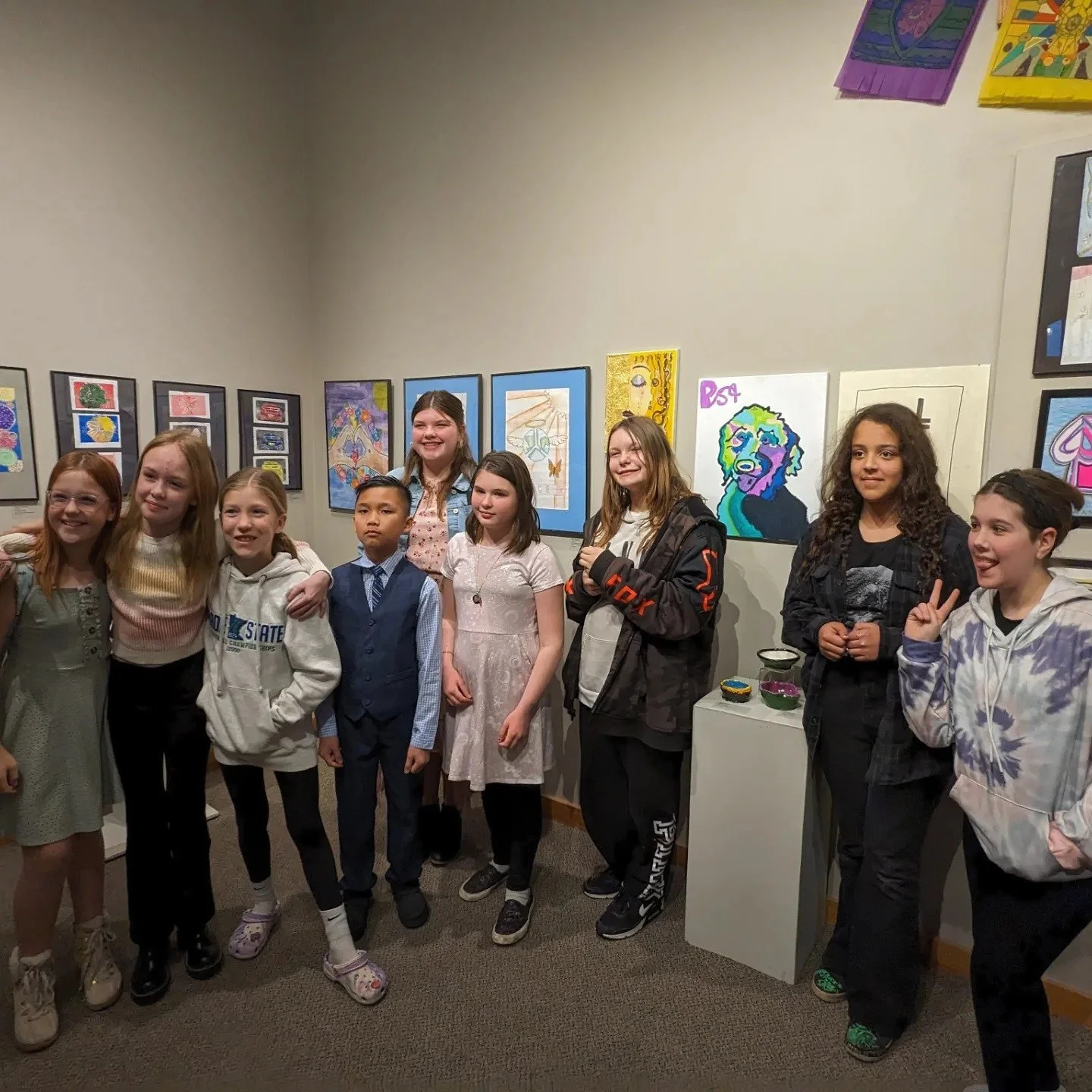 Student Art Show Reception: Sunnyside &amp; Burnside Elementary Schools