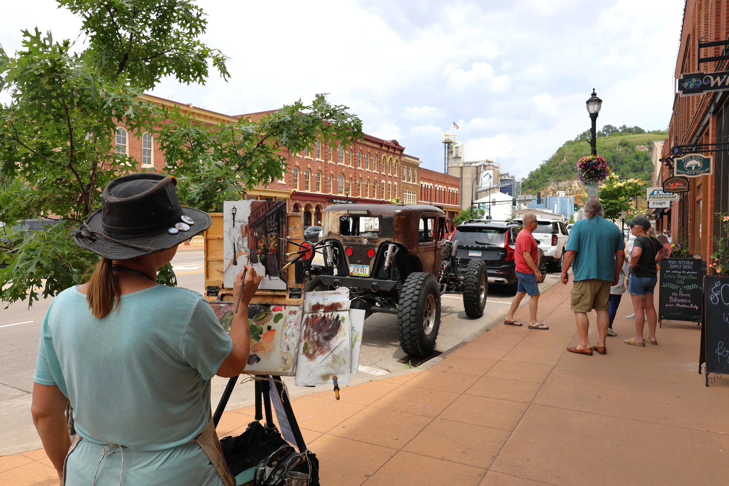Plein Air "Downtown Day"
