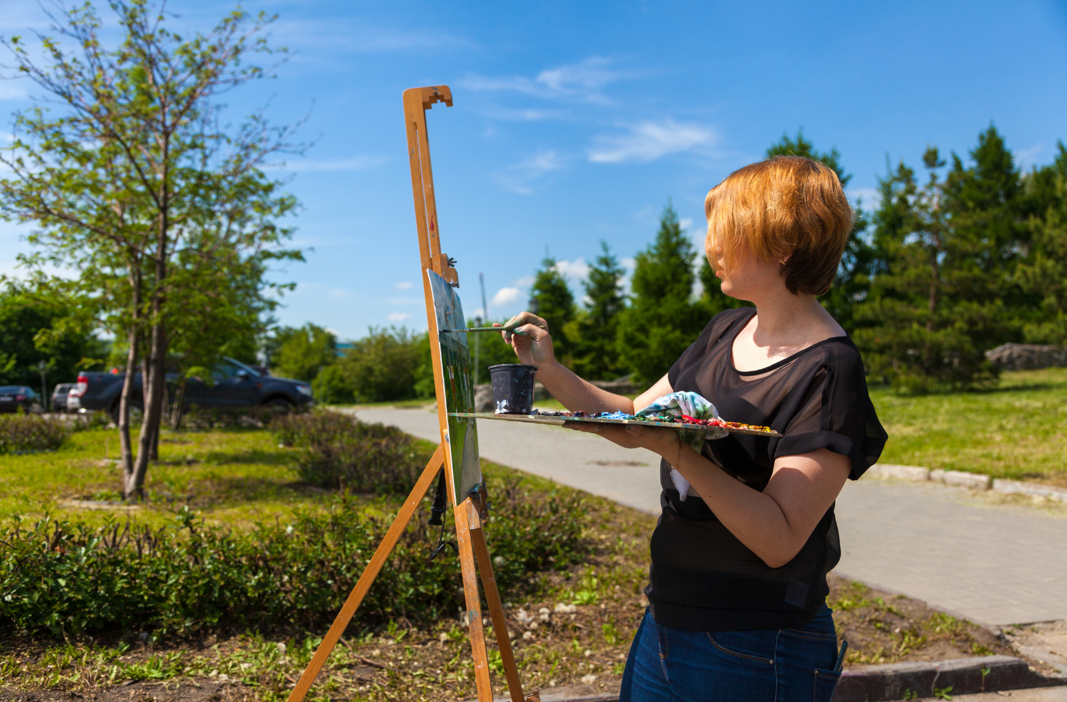 Art in the Park: Plein Air Watercolor for Teens