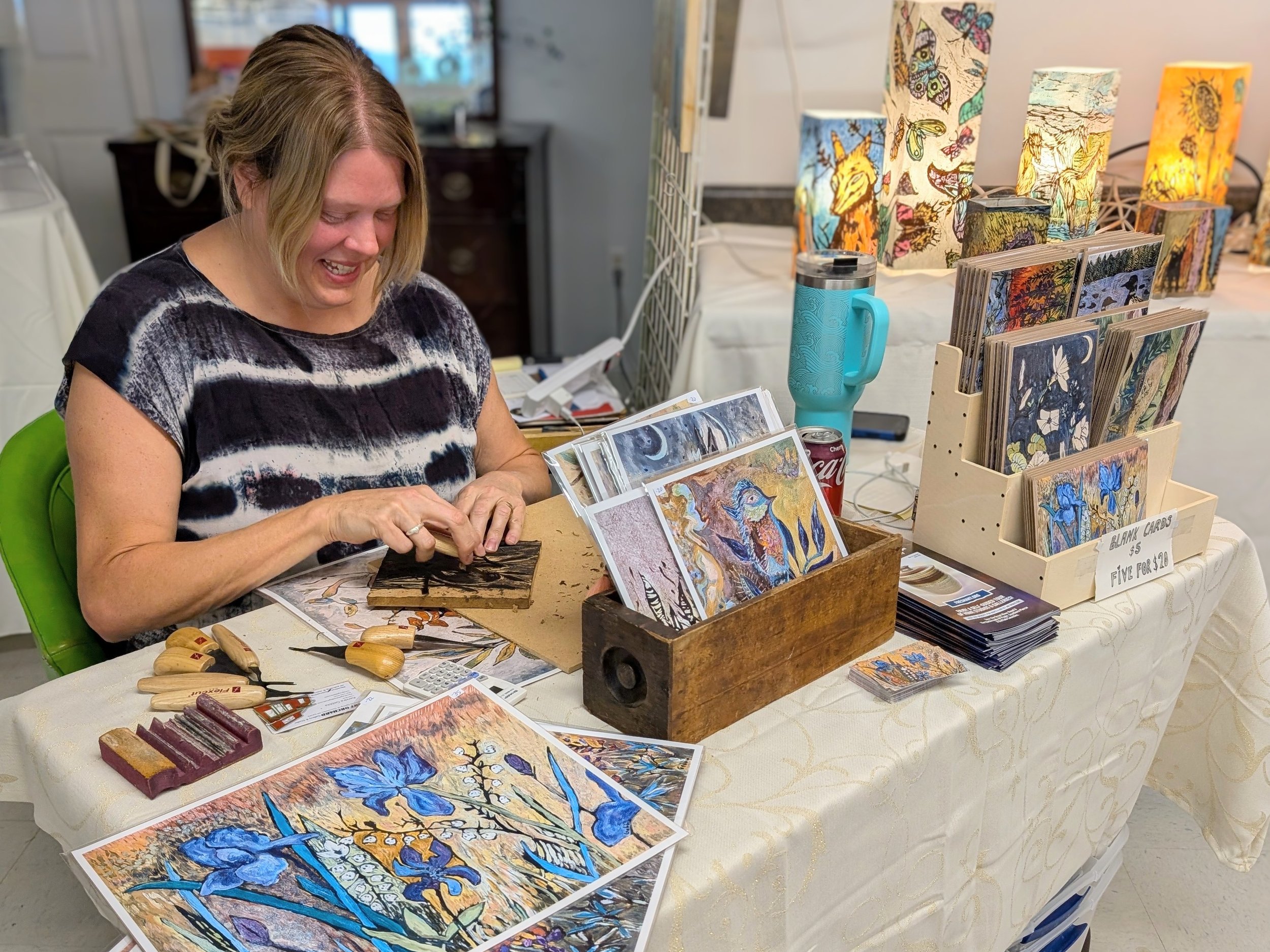 Kendra Gebbia Artist Demo & Pop-Up
