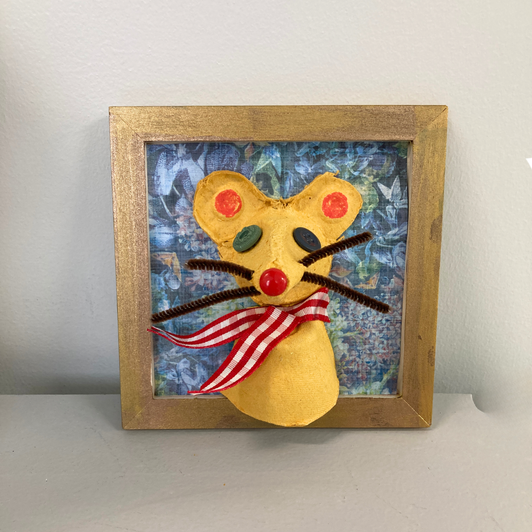 Egg Carton Animal Portraits Gr. K-1