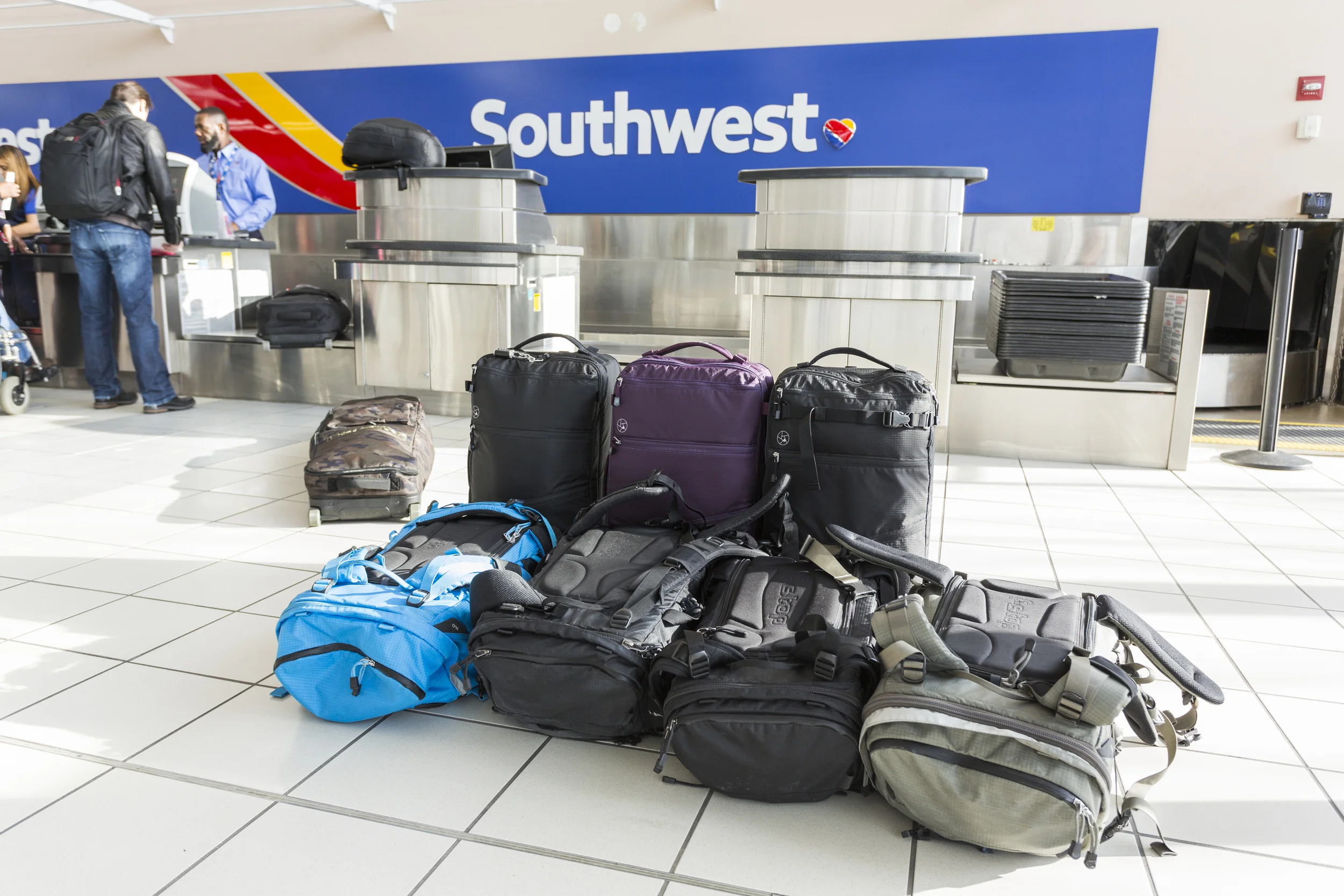 We love using F-Stop bags. They are fully customizable with an assortment of gear. 