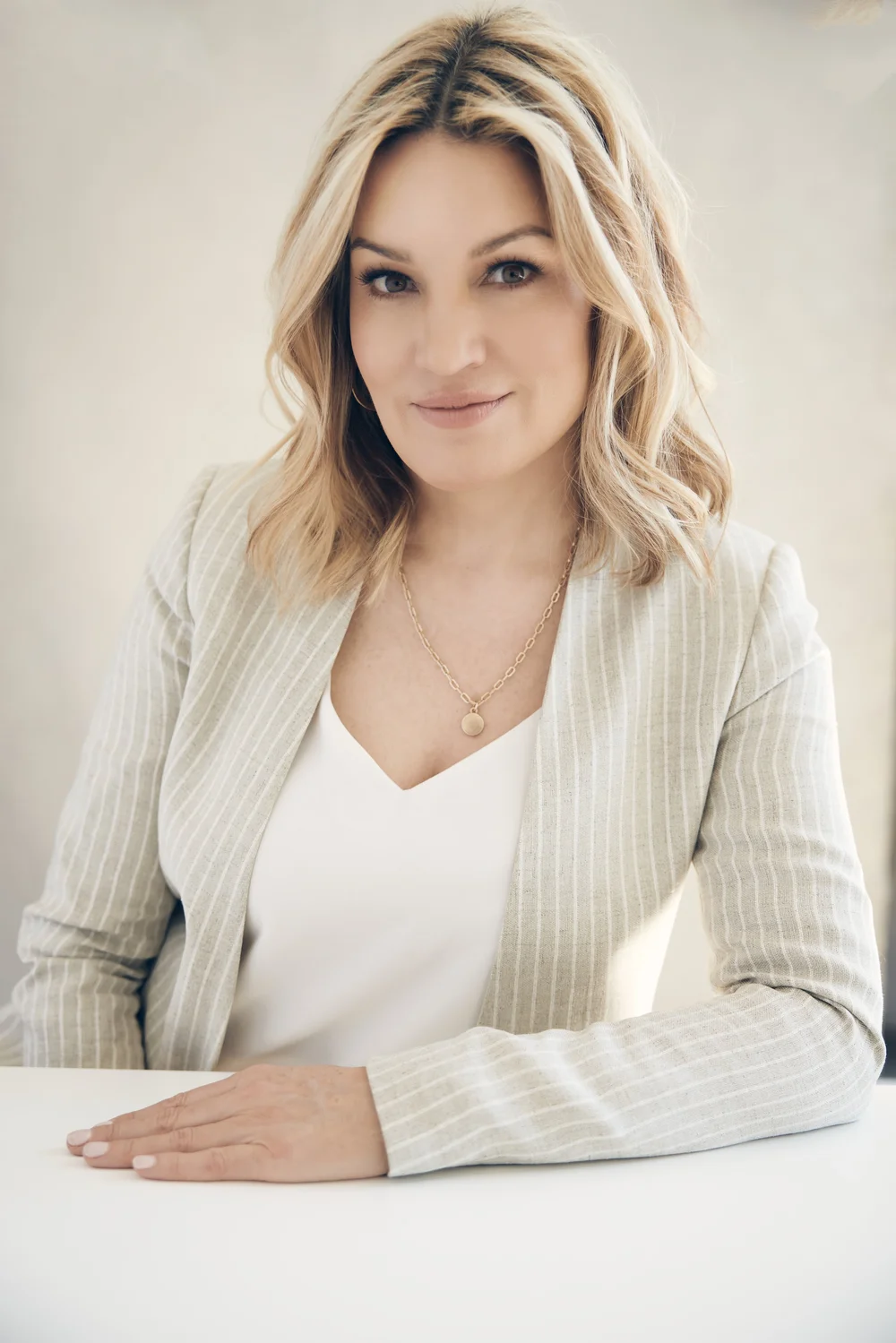 Portrait of Emily Pinon, founder and creative director of Bastille