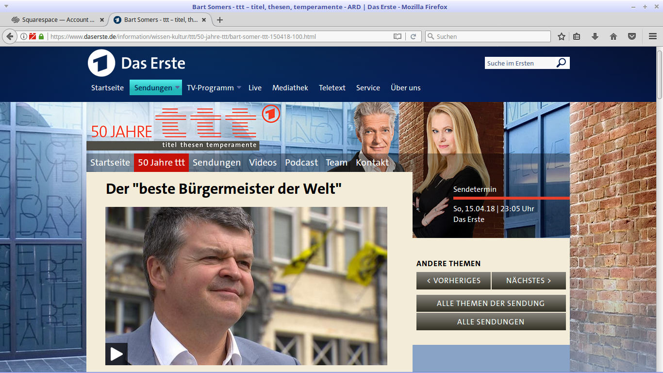 Bart Somers von der Liberalen Partei, Bürgermeister von Mechelen, kombiniert klassisch "rechte" und "linke" Politikmittel mit Erfolg.