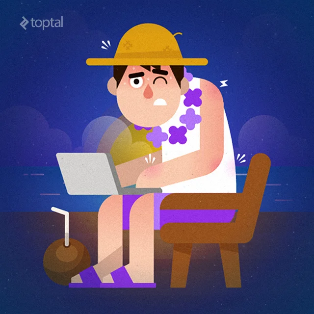 It’s physically impossible to have good posture if all you have is a laptop.