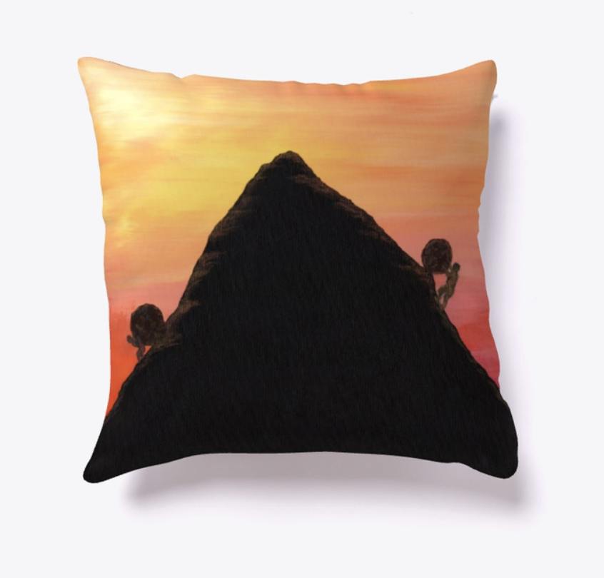 Two Sides of Sisyphus - Pillow