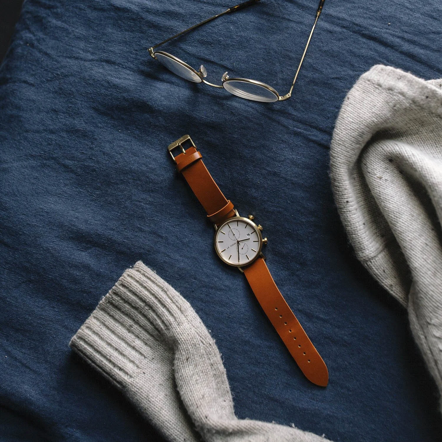 Le Coeur Gold and Tan Sedona Chrono_1.jpg