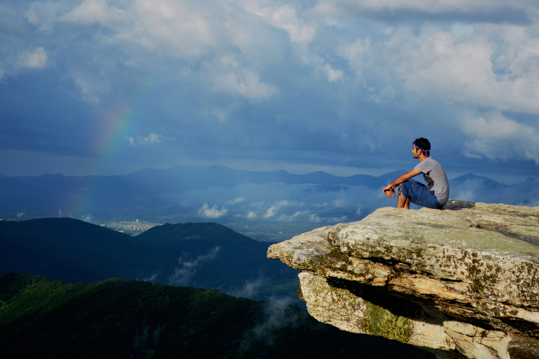 McAfee’s Knob on the Appalachian Trail in Roanoke County