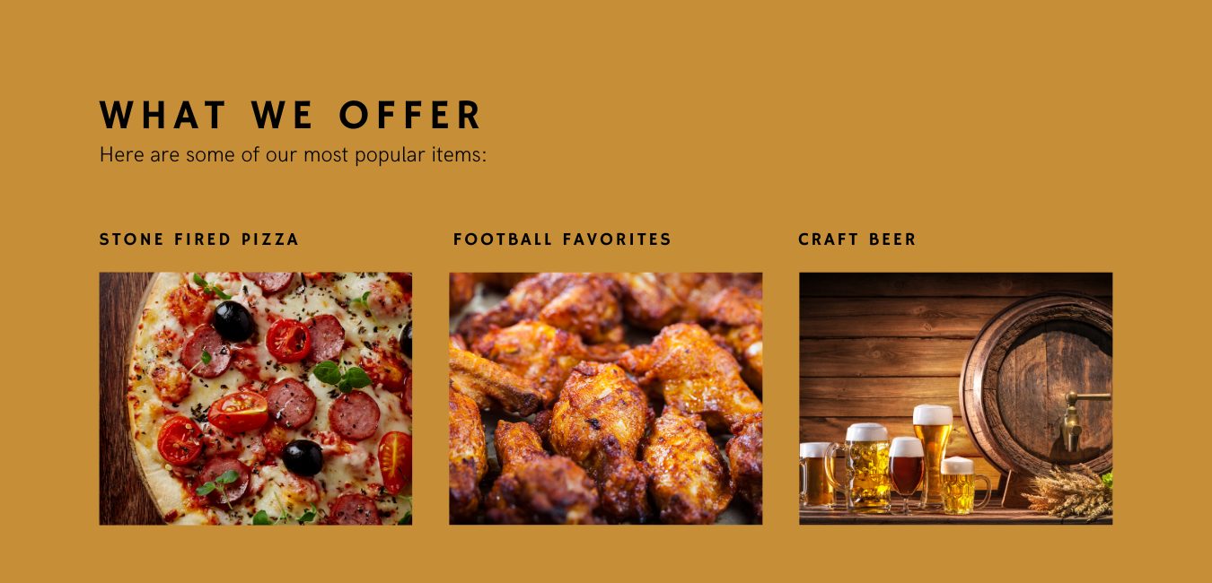 Flattop Pizza + Pool — Humpy's Great Alaskan Alehouse