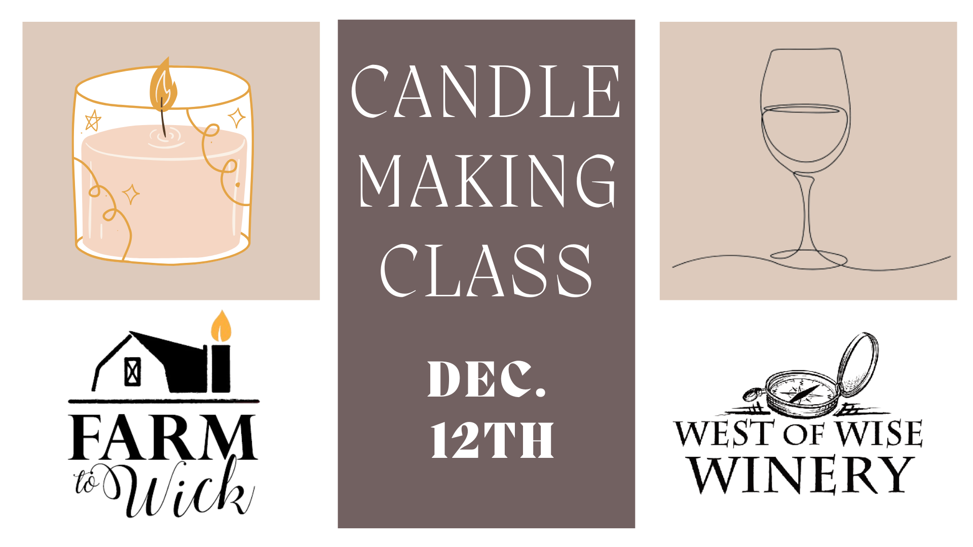 Candle Making at the Winery!