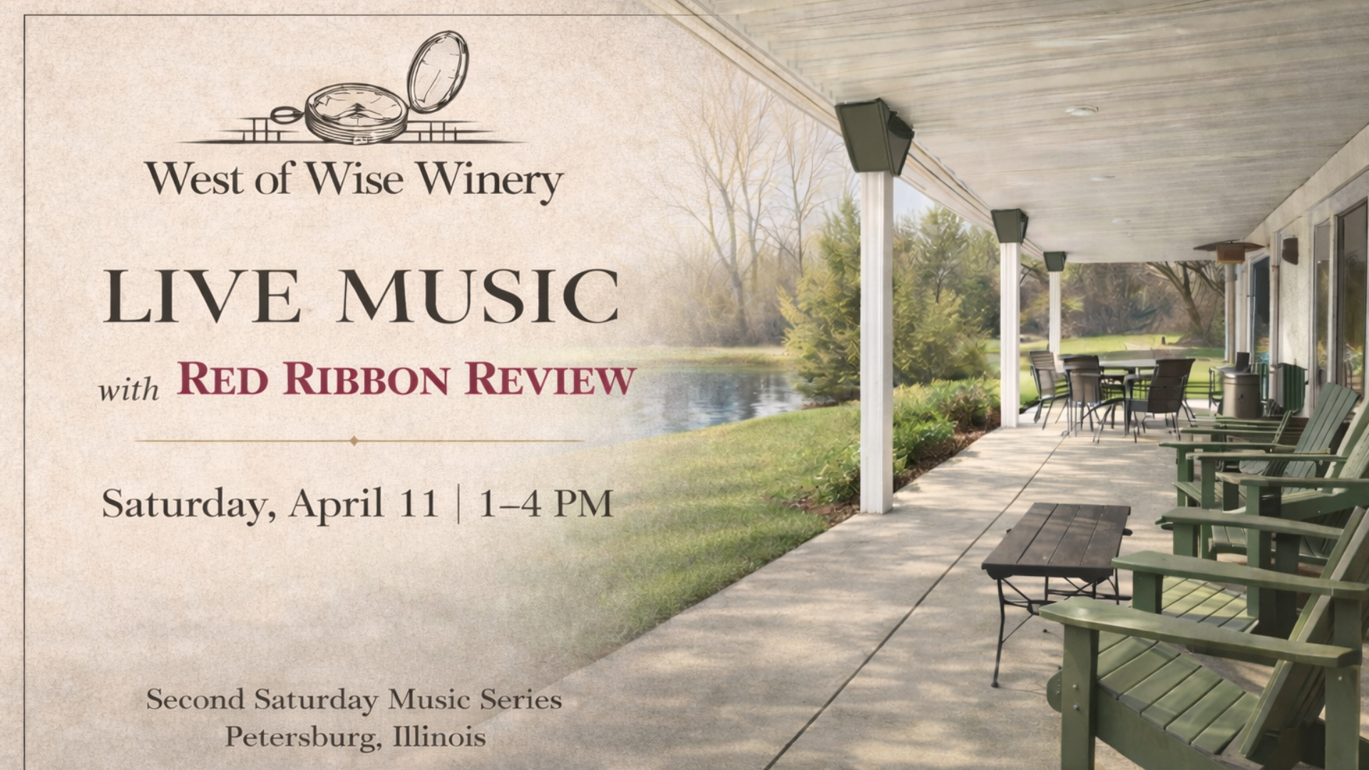Second Saturday Live Music | April 11 | Red Ribbon Review