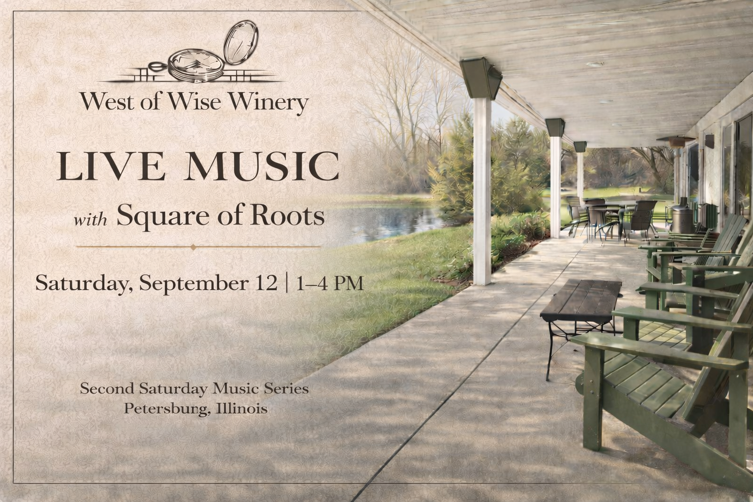 Second Saturday Live Music | September 12 | Square of the Roots