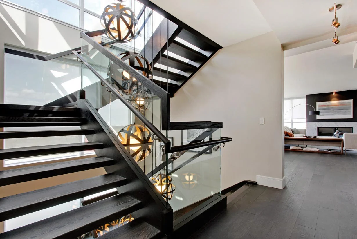 Waterfront Penthouse Meridian Pendants