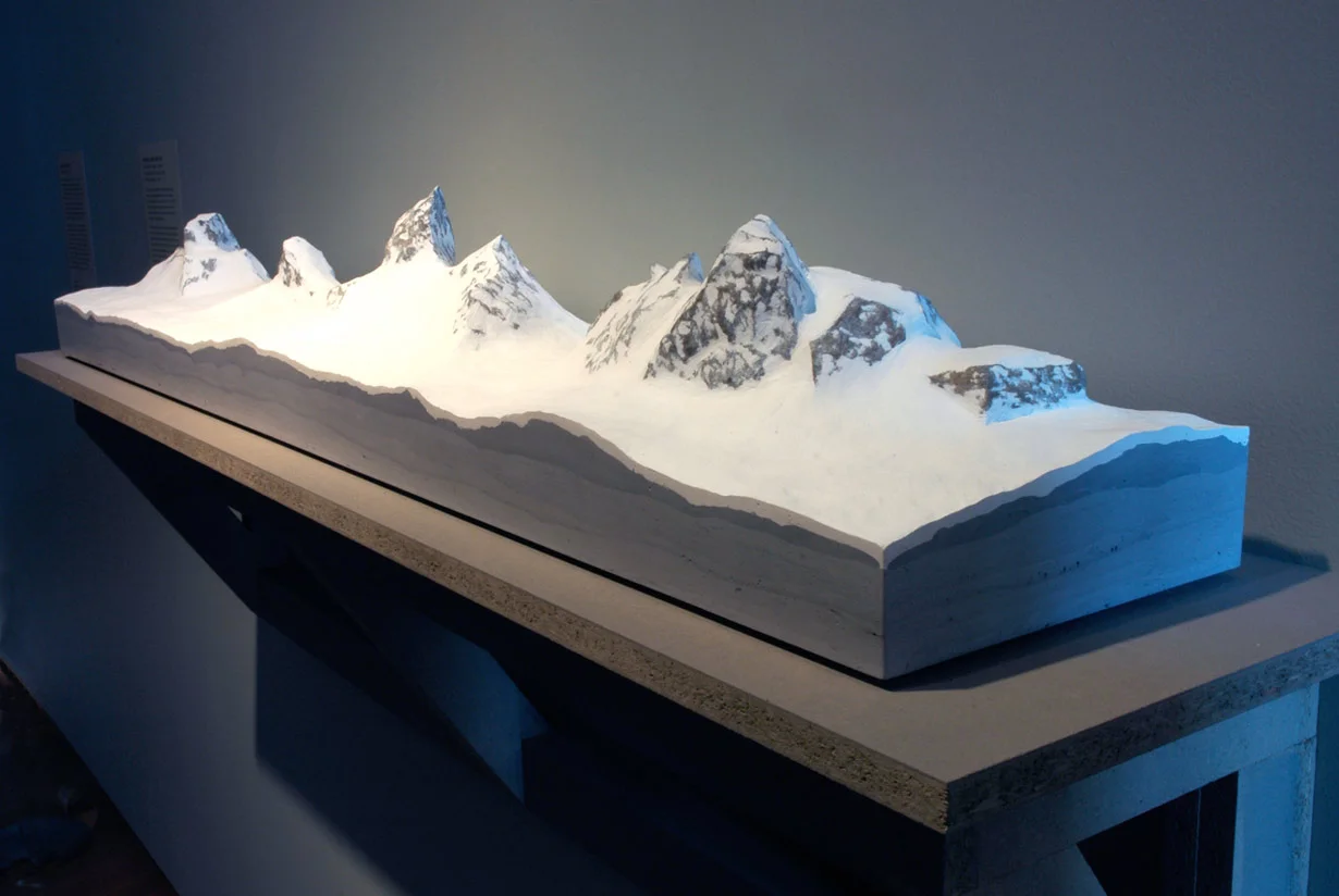 Range Redoubt Sculpture mountain