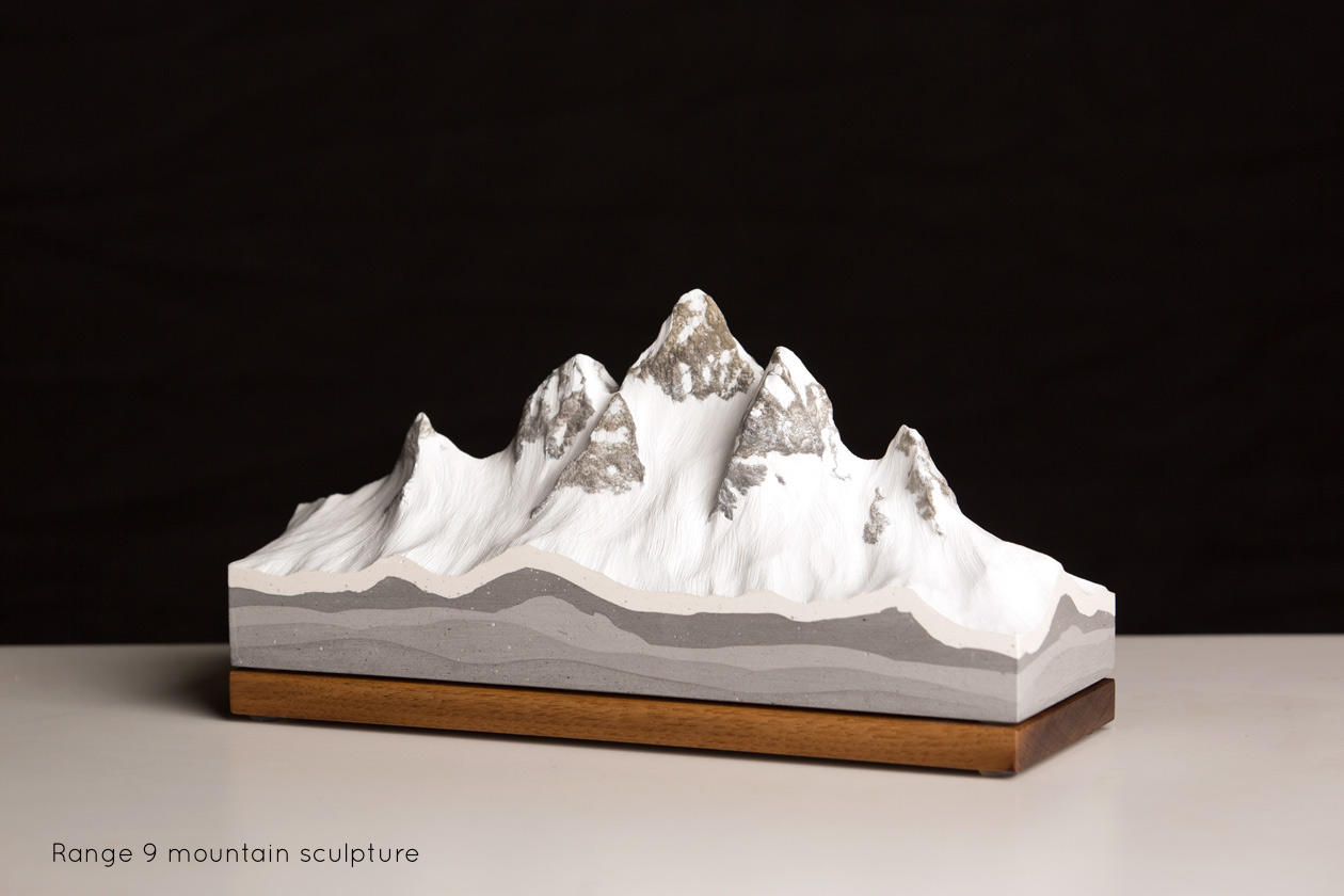 Range 9 Freestanding Mountain Sculpture | propellor.ca