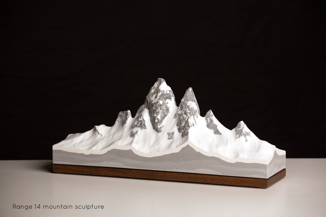 Range 14 Freestanding Mountain Sculpture | propellor.ca