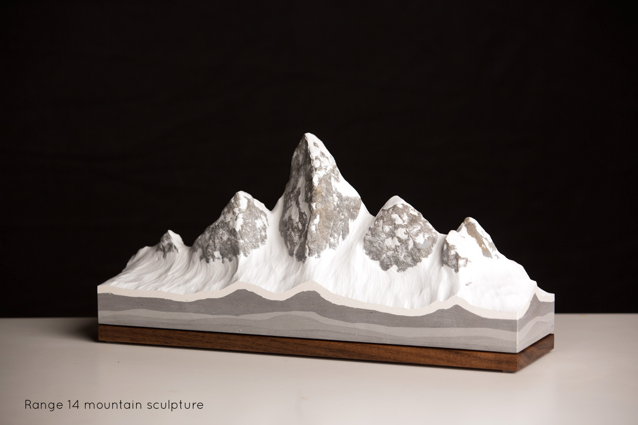 Range 14 Freestanding Mountain Sculpture | propellor.ca