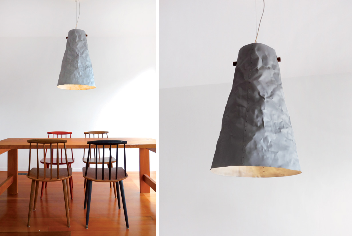 Ono Pendant Light - matte silver