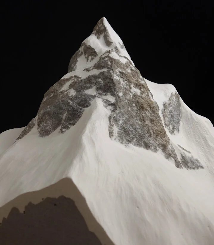 Range No. 56 Mountain Sculpture detail