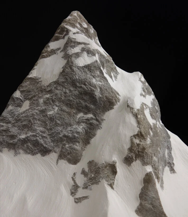 Range No. 56 Mountain Sculpture detail