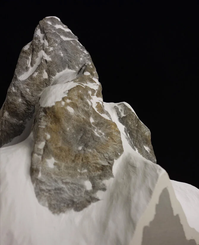 Range No. 57 Mountain Sculpture detail