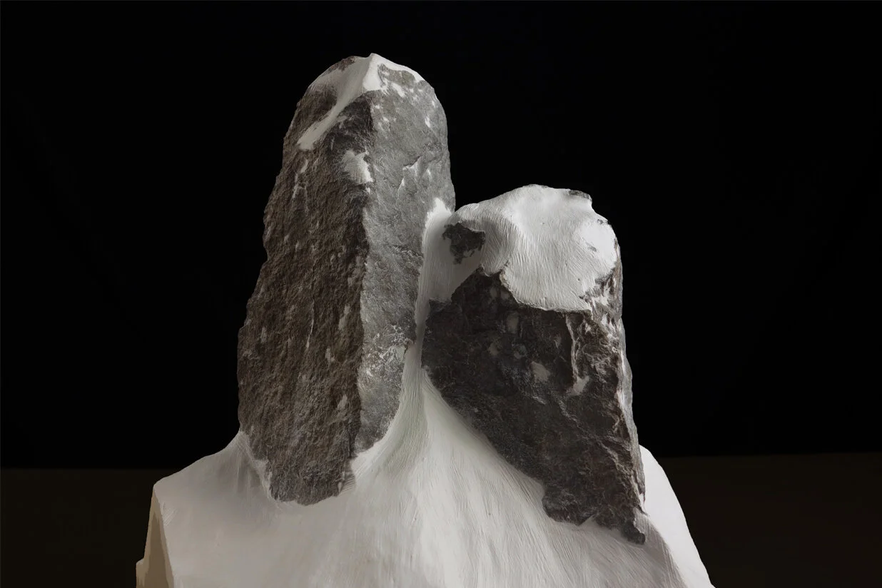 Range No. 58 Mountain Sculpture detail