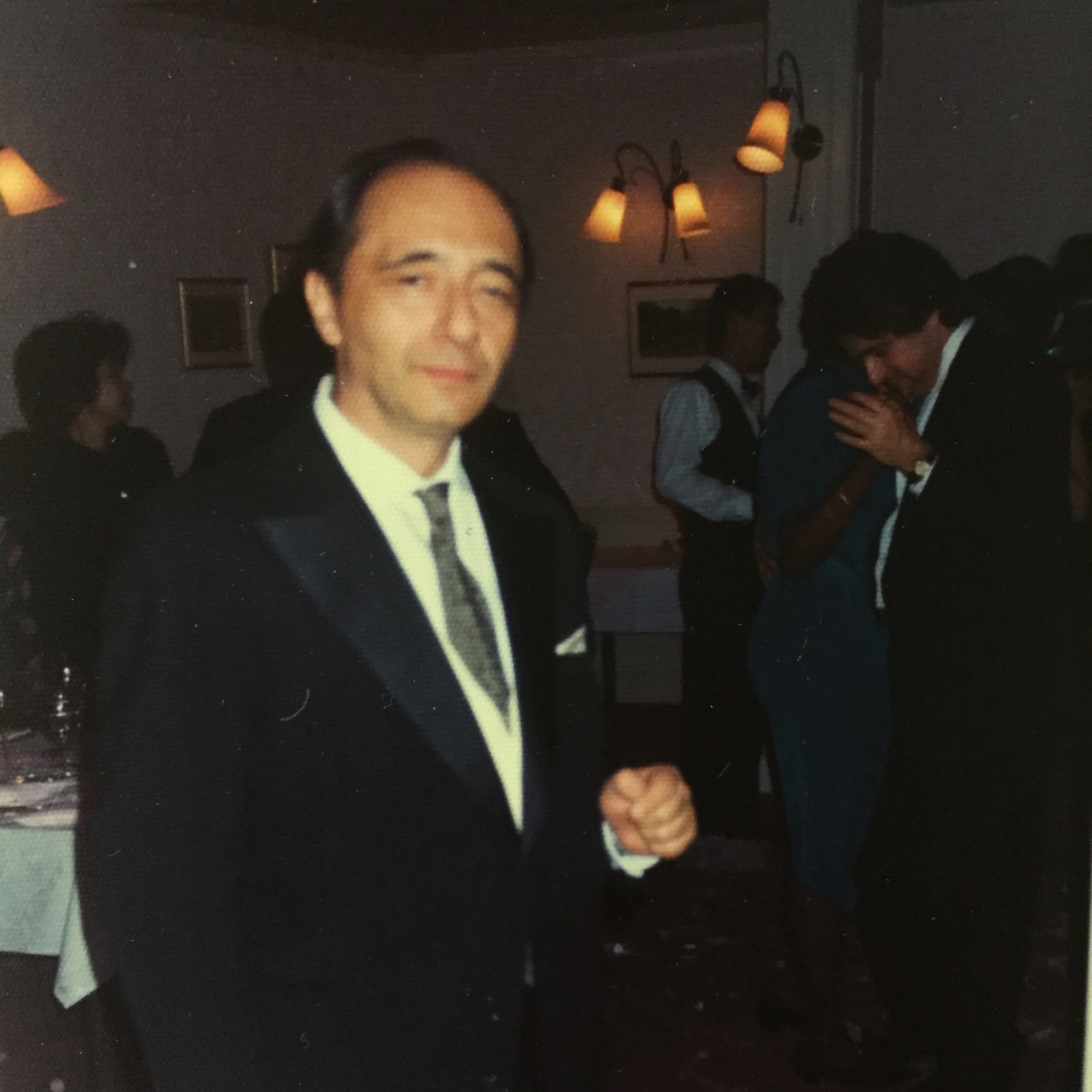 P.S. That's my parents dancing in the background