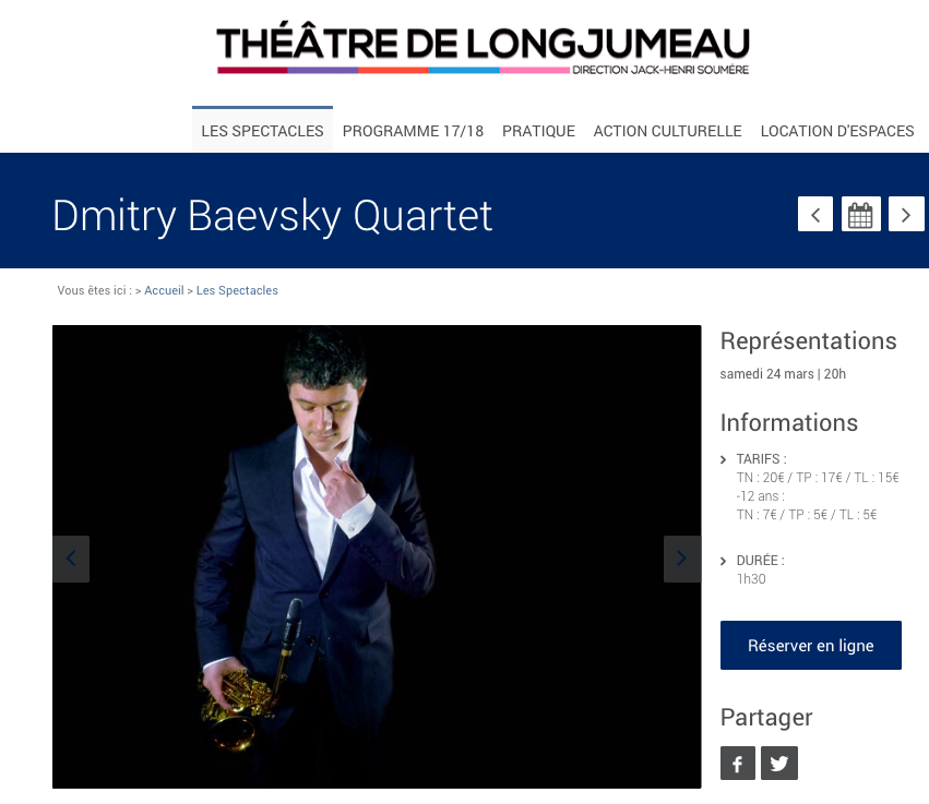 Dmitry Baevsky "Tribute to Duke Ellington" 