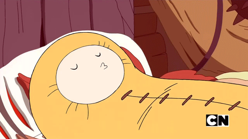 Finn sleeping