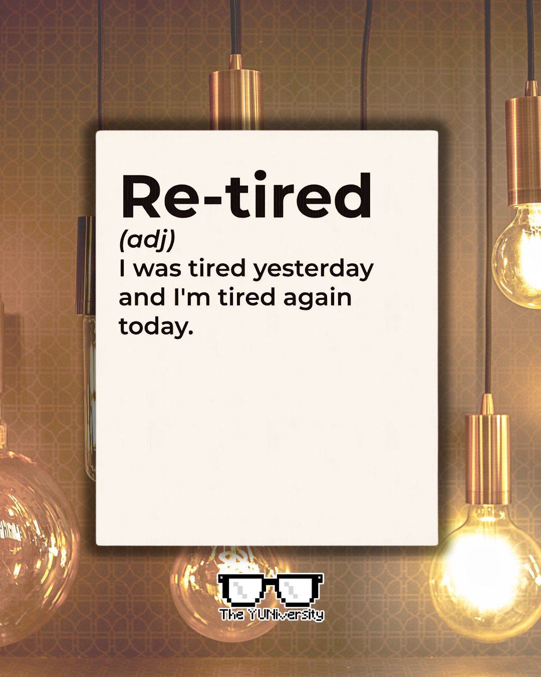 Sometimes you&rsquo;re not tired because you&rsquo;ve done too much.
You&rsquo;re tired because you don&rsquo;t know why you&rsquo;re doing any of it.
No goal. No direction. Just going through the motions.

That kind of exhaustion hits different.
Bec