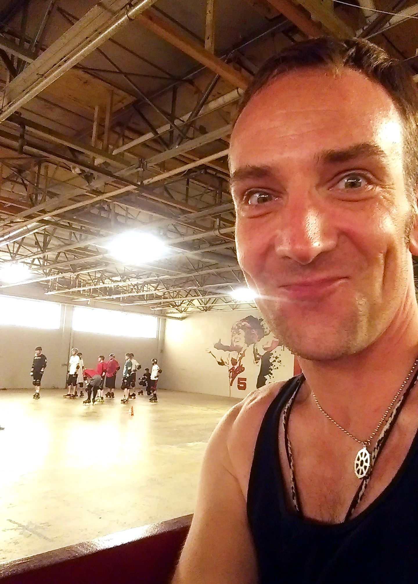 Watching some Hooligans! 