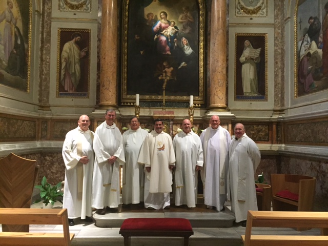 Friars of the Province of Saint Thomas of Villanova at the Basilica Sant'Agostino, in Rome