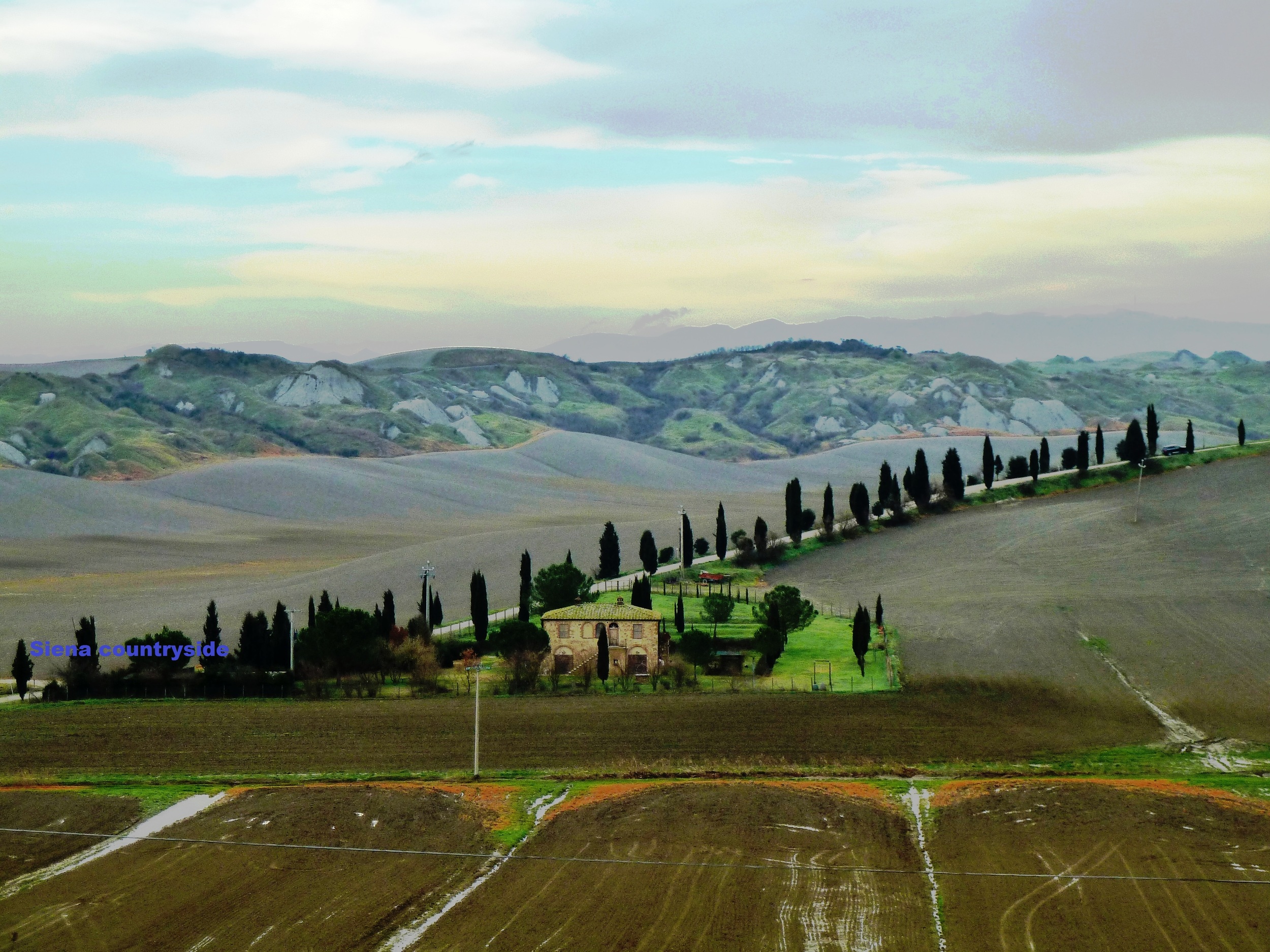 Sienna Countryside by Prospero Grech, O.S.A.