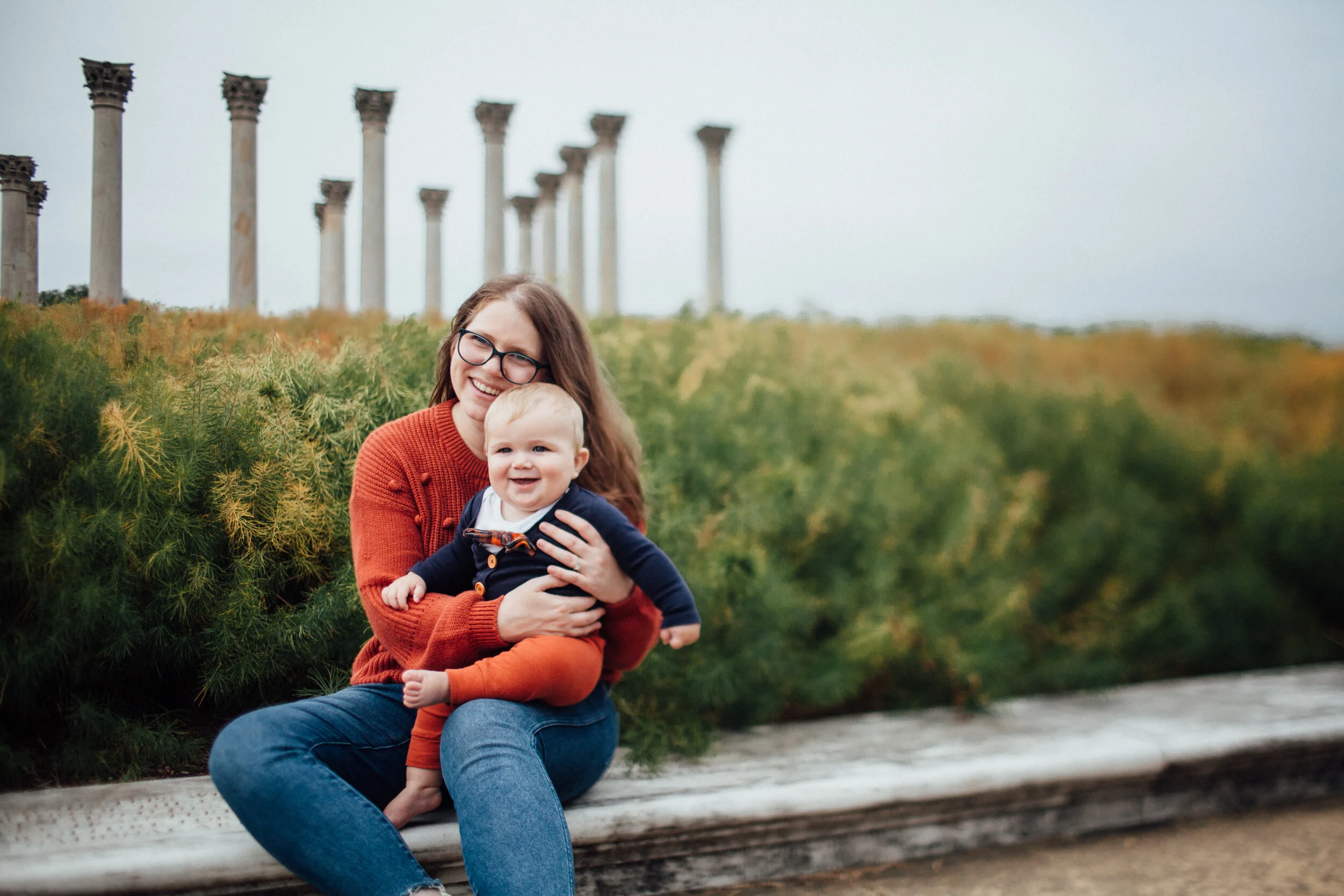 National arboretum family photoshoot