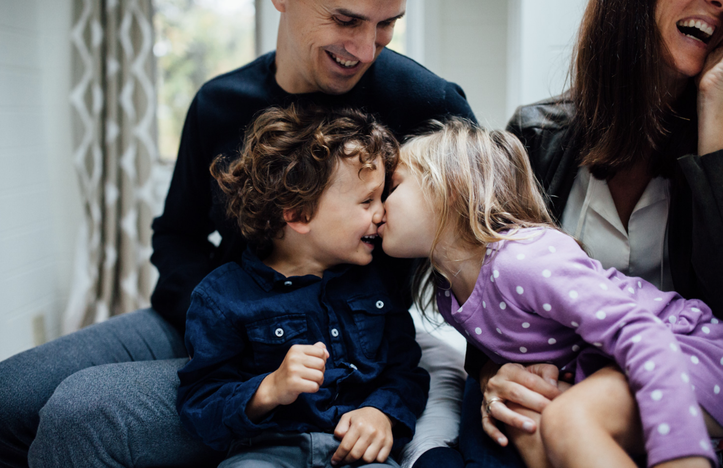 Beautiful ordinary rainy day at home• Princeton, NJ in-home family photographer 