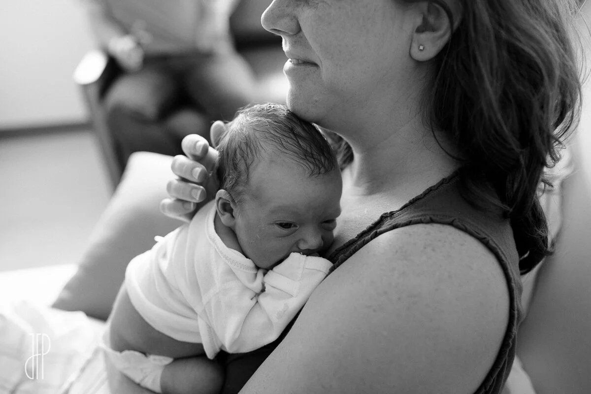 Fresh 48 Session at the hospital with baby Theo •&nbsp;Maryland Newborn video session