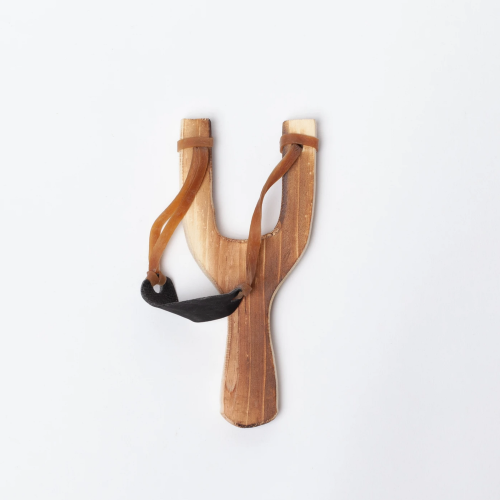 wooden slingshot toy