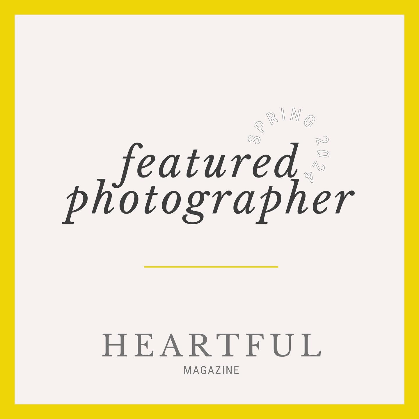 Ecstatic to share that I&rsquo;m a featured photographer in the Spring issue of the online magazine @heartfulmagazine! Its specialized in family photography with submissions from all over the world. 

It&rsquo;s even free to download!!!! I highly rec