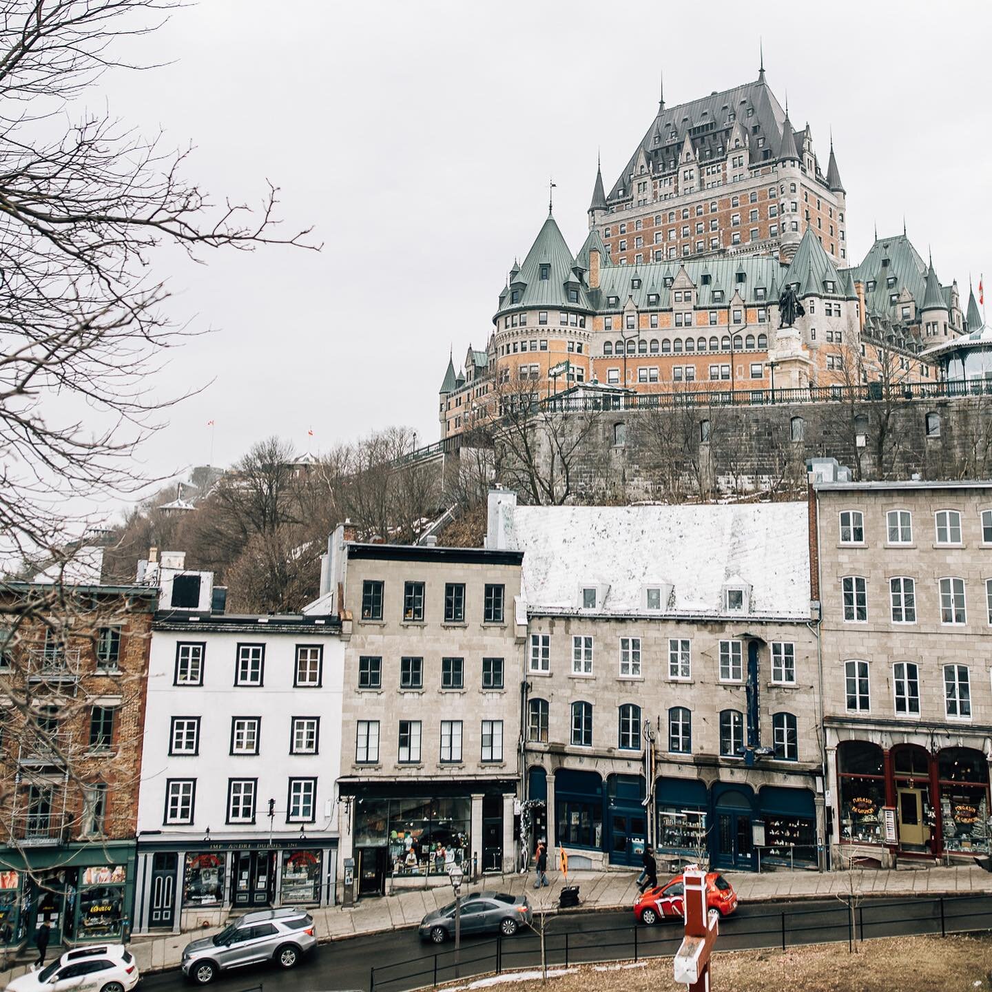 10 images from my trip to Montreal and Quebec City for Spring break taking the #adirondack train from NYC. The ride was lovely and I spotted lots of animals, bald eagle 🦅 included (I am a true American now!😂). The kids entertain themselves but it h