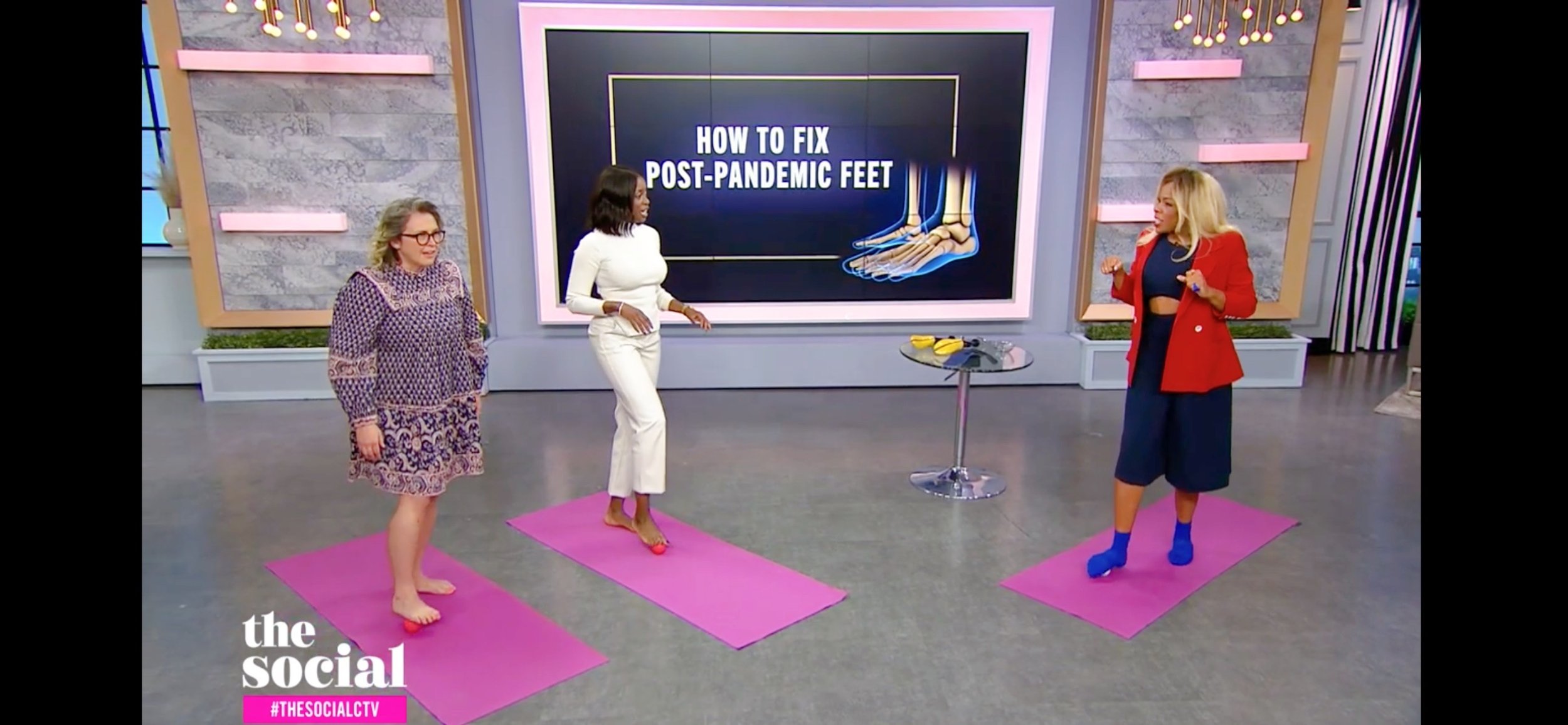 THE SOCIAL | A RECOVERY ROUTINE FOR PANDEMIC FEET