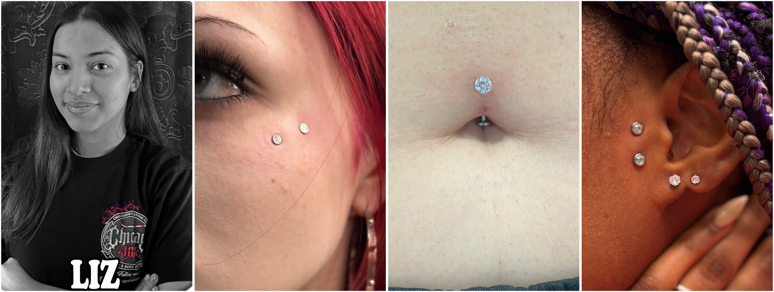 Lizete female body piercer