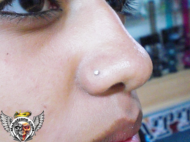 Nostril piercing