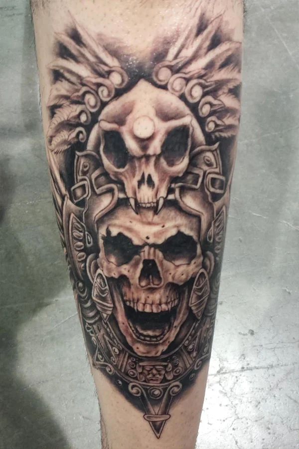Aztec skull