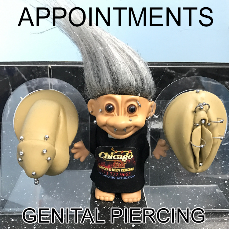 genital piercing male and female