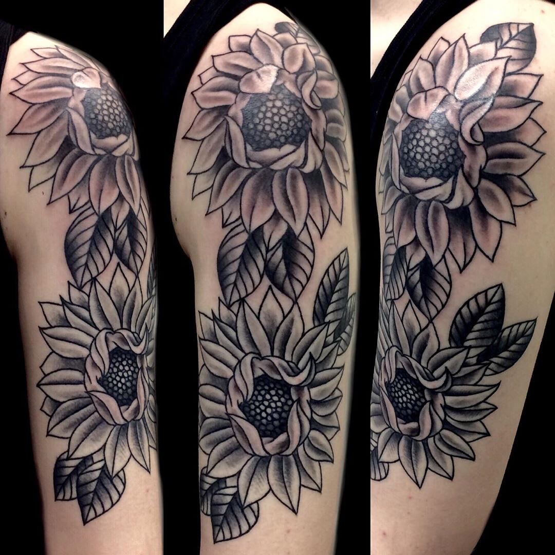sunflower sleeve