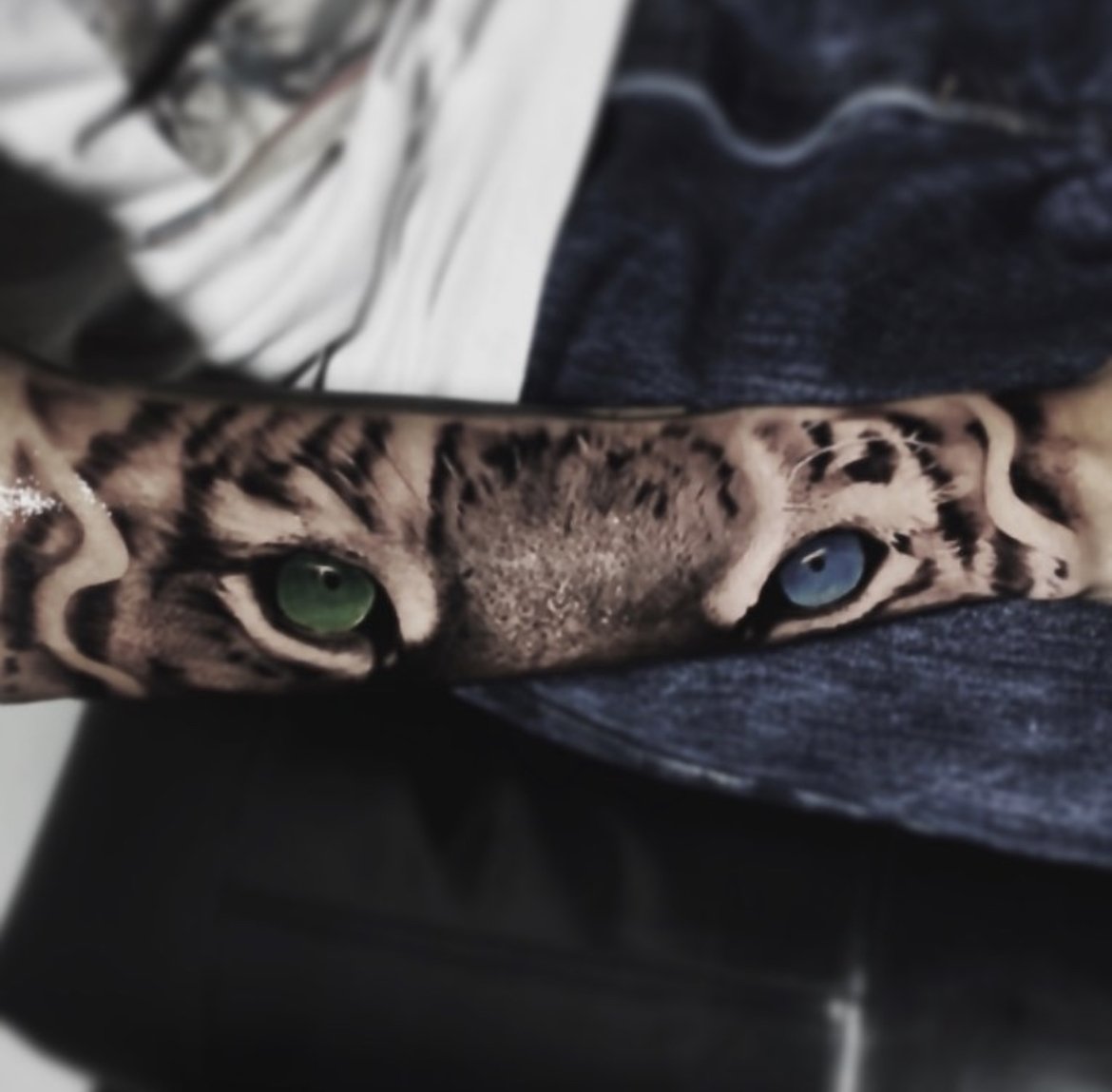 tiger forearm