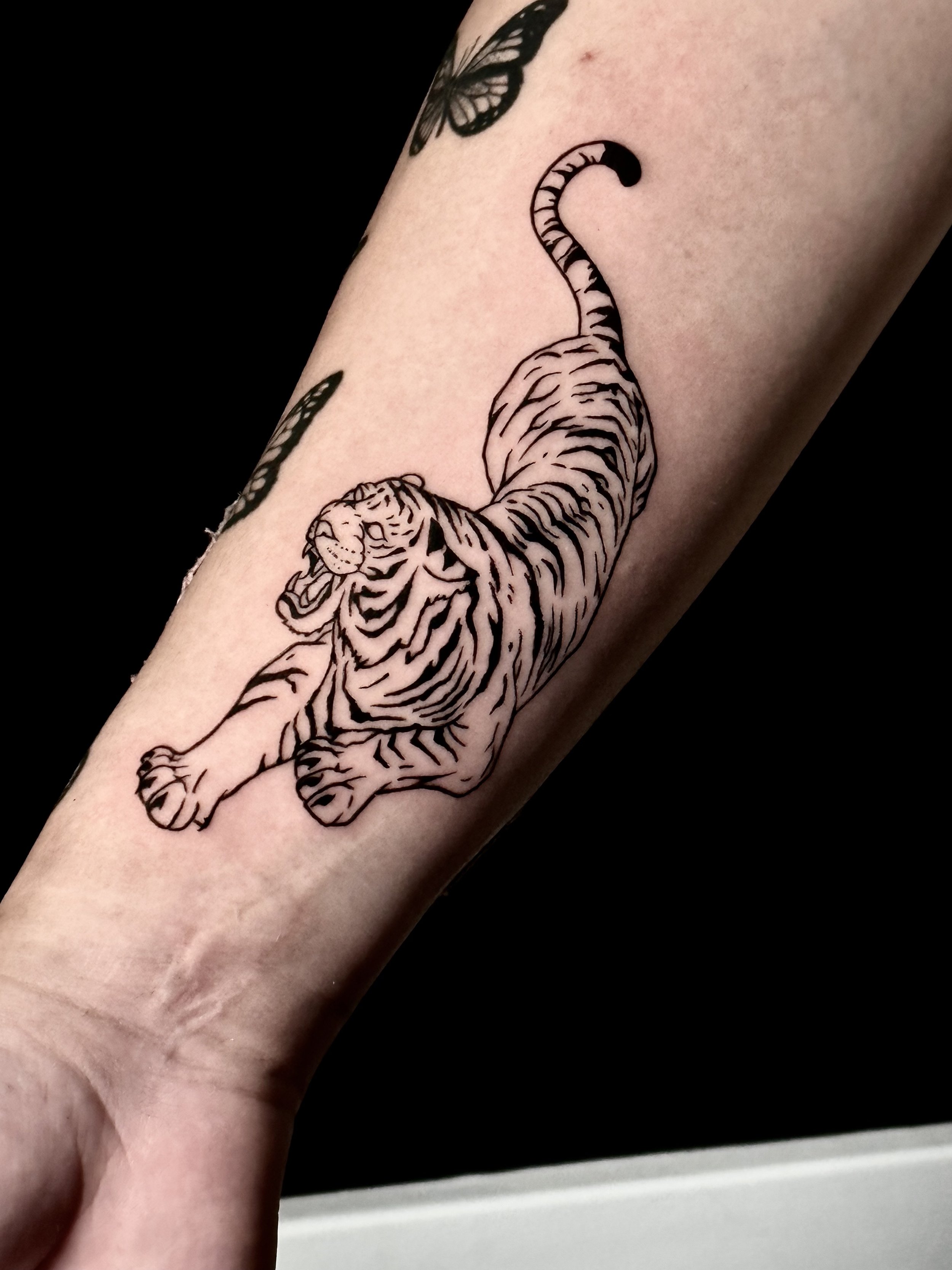 Traditional tiger
