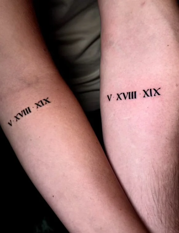 matching roman numerals