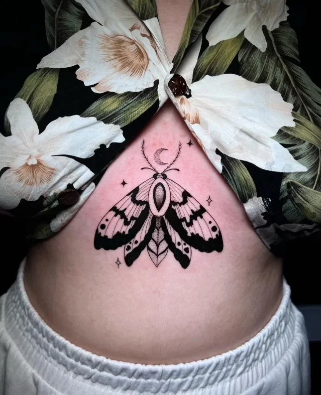 Butterfly lettering 