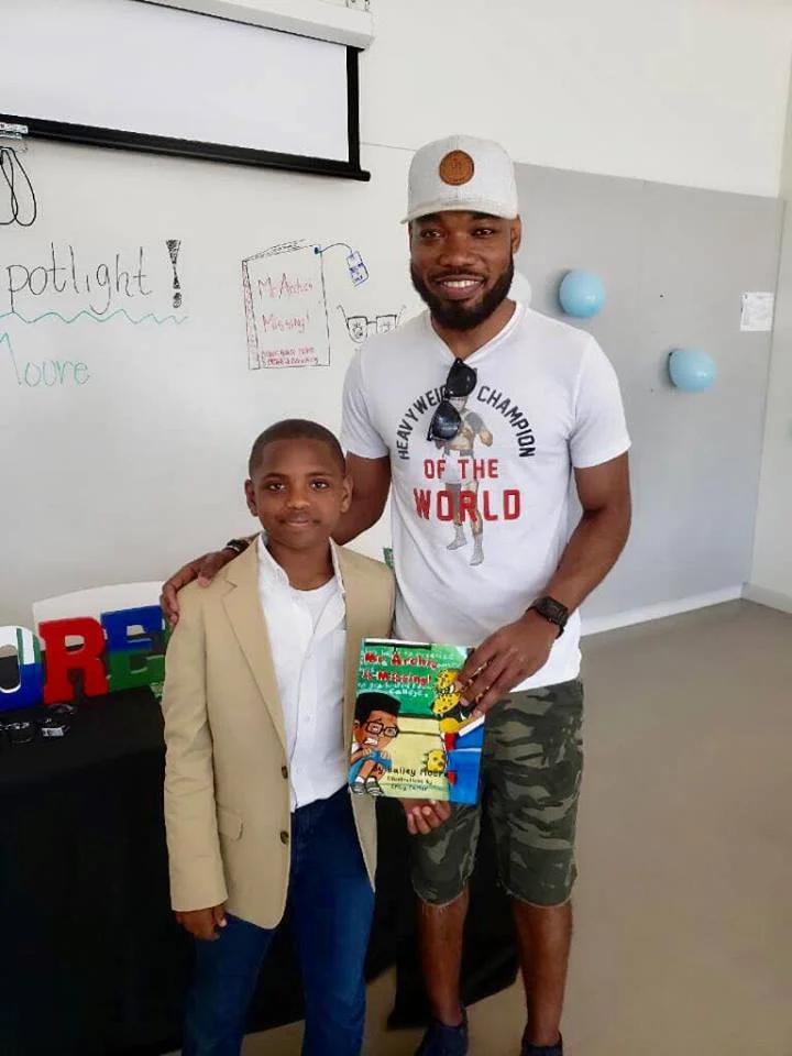 My life has been blessed tremendously since meeting Bailey. He’s written multiple books, gives lectures on the importance of literacy, and is a great football player. To learn more about this incredible young man visit Baileycmoore.com
